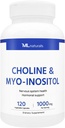 ML Naturals Choline & Myo-Inositol 120 plantaardige capsules, NSF-gecertificeerd en cGMP-compliant