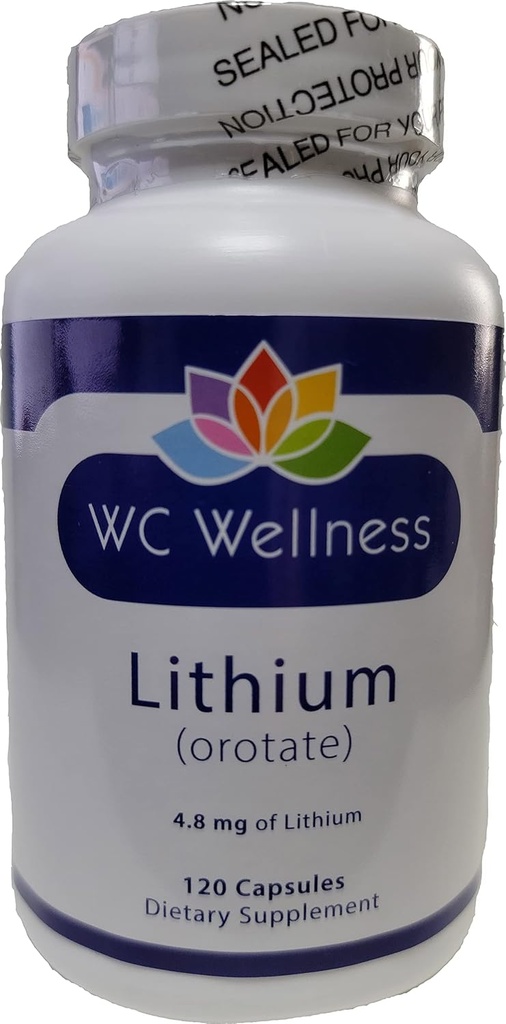 Lithium Orotaat 1.0 Tel Capsules - Detoxing Mineral Supplement
