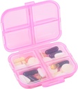 Reis pil Organizer Small 8 Grid Compartments Pill Holder Box - Portable Medicine Container Case - Dagelijkse wekelijkse medicatie Organisator