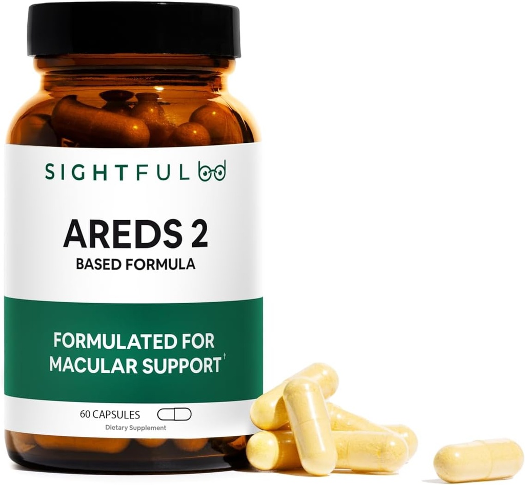 ARDES 2 Formula Eye Vitamins (60 Count) Lutein & Zeaurez