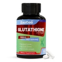 Glutathion Supplement 1000mg Antioxidant Supplement - Premium Vegan Formula for Immune Support, Skin Brightening & Liver Detox 
