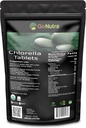 Organische Chlorella tabletten Broken Cell, 3000mg per portie,1000 tabletten - Superfoods Rijk aan mineralen, vitamines, chlorofyl, Aminozuren, vetzuren, vezels & eiwitten, niet-GMO & Vegan vriendelijk
