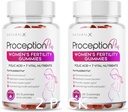 Fertility Gummies for Women - Myo-Inositol, Folic Acid, Biotin, B Vitamins - Inositol Supplement for Female Fertility Support, Hormone Balance, Ovulation, Prenatal Conception (60 Gummies, 2 Pack)