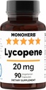 MONOHERB Lycopeen 20 mg per capsule - 90 Veg capsules
