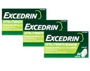 Excedrin Extra Sterkte - 24 Capletten, Verpakking van 3