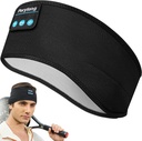 Perytong Slaapkoptelefoons Draadloos, Bluetooth Sport Headband Hoofdtelefoons met Ultra-Thin HD Stereo Speakers, Unisex, Perfect voor Slapen, Workout, Jogging,Yoga, Slapeloosheid, Air Travel, Meditatie