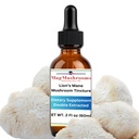 Leeuwen mane tinctuur, hoge potentie, dubbele extractie, 60 dagelijkse doses
