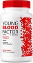 NutraRize Young Blood Factor Capsules - Official Blood Vessel Cleaner Formula, Alle Natuurlijke Supplement tot Onderhoud gezonde stabiele niveaus, YoungBloodFactor Ondersteuning Pillen Reviews (60 Capsules)
