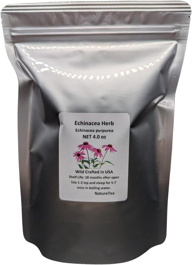 Echinacea Herb - Echinacea purpurea Los blad C/S 100% uit de natuur (1 oz)