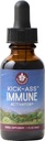WishGarden Herbs Kick-Ass Immune, Echinacea & Goldenseal Tincture, 1oz | Elderflower, Baptisia, Yerba Santa & Yarrow, ND-Formulated, FairWild Certified, Vegan