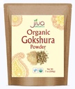 Jiva Organics Gokshura Powder 7 Ounce Bag - Non-GMO, Pure, Full Spectrum Tribulus - Indian Origin