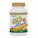 Natures Plus bron van leven Gold Multivitamine - 180 tabletten - Blood Support, Bone Support, Healthy Immune System - Omvat vitamines D3, B12, K2 & meer dan 120 Whole Food Nutriënten - 60 porties