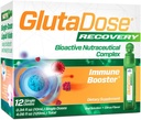 GlutaDose Recovery Immunity Supplement - Liquid Vitamins Immuun Support for Kids & Adults, Cold & Flu Care Package (Glutathione Astragalus Echinacea Acerola) Immuun Booster for Women Men - 12 Flacons