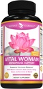 Potent Garden Menopauze Relief Supplement met Black Cohosh, Soy Isoflavones, en Don Quai, Hot Flash Relief & Night Sweats Relief for Women, Non-GMO, 60 Capsules, 30 Servers