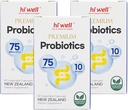 (pakket van 3) Hi Well Premium Probiotica 60Vegetarische Capsules