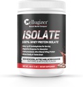 Cellugisator 100% Wei Isolaat 1lb, Chocolade I 25g Proteïne, Fast Digesting I 0g Sugar, Low Carb