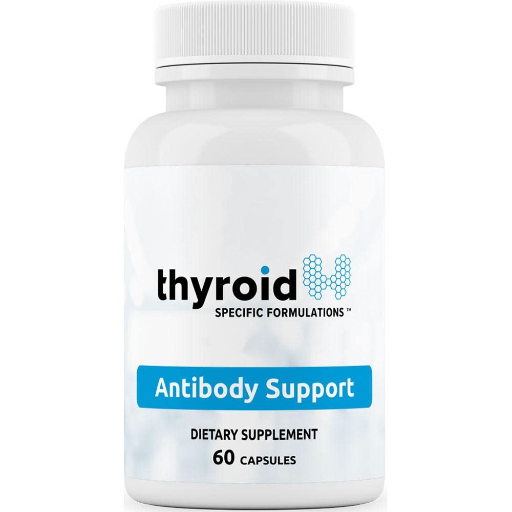 Antilichaam Support - Schildklier Antilichaam Ondersteuning Combineert Nigella Black Cumin Seed, Selenium en Inositol om te helpen lagere schildklier antilichamen en schildkliercellen