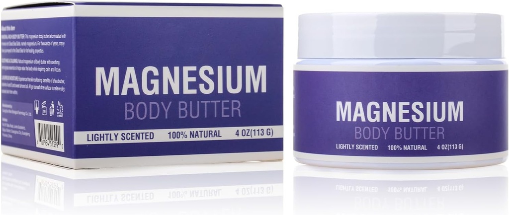 Magnesium crème voor slaap, Magnesium olie veilig voor kinderen en volwassenen voor alle huid