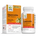 Terry Naturally Quercetine met vitamine C Enhanced Absorptie - Quercetine Supplement for Immune Support & Cellular Health - Respiratory Supplement for Sinus & Lung Health - 60 Capsules