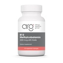 Allergie Onderzoeksgroep B12 Methylcobalamine Supplement - Vitamine B12 en Folaat, met 400mcg Foliumzuur, Pure, Vegetarische Lezen - 50 Tel.