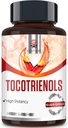 Kroppssund Tocotrienol Supplement volledig spectrum, Tocotrienol Vitamine E-Tocotrienols 800mg - 60 Capsules met vloeistofvulling