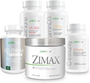 Premium maximale defensiewaarde Kit: Deze 5 Premium Supplementen en Vitaminen kit bevat: Zimax, Selenium + Spirulina, Glutathion MT + Zink, Vitamine D3 en C-Imm.