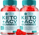 (2 Pack) Keto Genesis ACV Gummies Advanced Gummies 1000mg, Genesis Keto + ACV Weight Management Gummies Apple Cider Vinegar Genesis Dieetsupplement Genesis Gummies Reviews (120 Gummies)