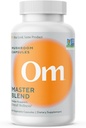 Om Master Blend Paddestoelen Capsules - Biologische Paddestoelen Supplement met 10 Paddenstoelen en Ashwagandha 