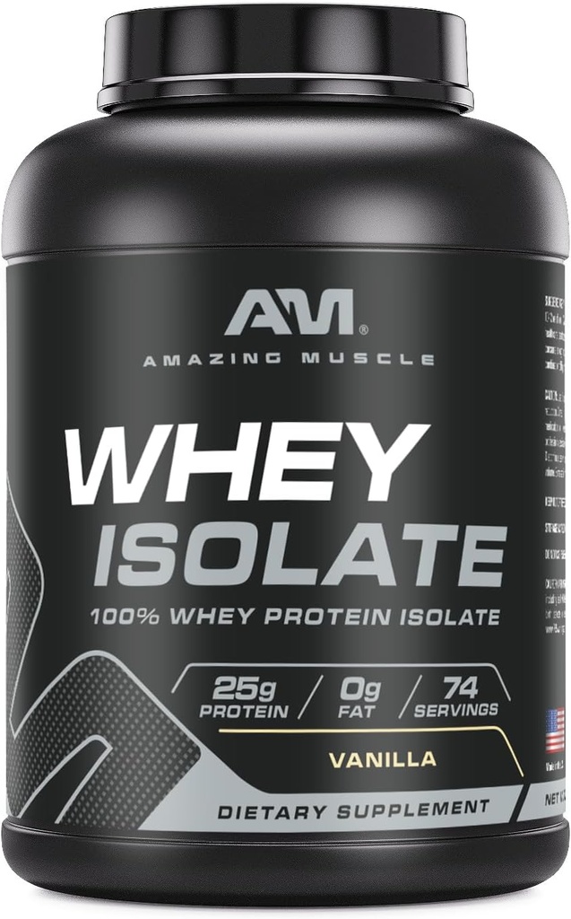 Verbazingwekkend Muscle Whey Protein Isolaat Poeder 25 Gram Proteine Per Serving 