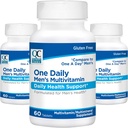 Quality Choice Heren Een Dagelijkse Multivitamine met Vitaminen A C D E B (1, 2, & 6) en Minerale Supplementen in 60 Telflessen (3 Pack)