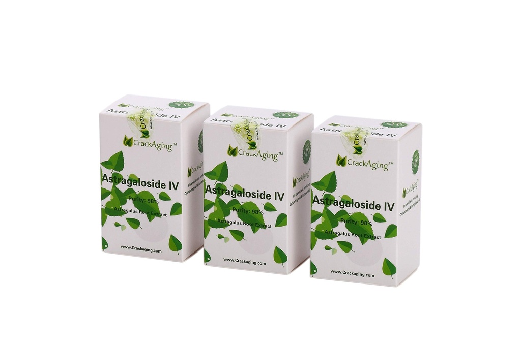 Cracking Super-Absorptie Astragaloside iv 98% 50mg/Cap, Immuun Ondersteuning 180 Vegetarische Capsules