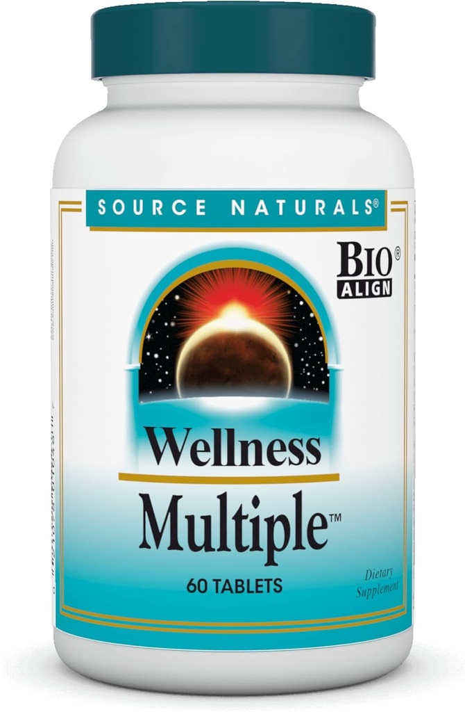 Bron Naturals Wellness Meerdere, 60 tabletten