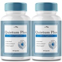 VIVE MD Quietum Plus Tinnitus Relief for Ringing Ears - Rapid Ear Ringing Relief, Clear Tinnitus, and Holistic Tinnitus Treatment with 60 Capsules per Bottle (2 Pack)