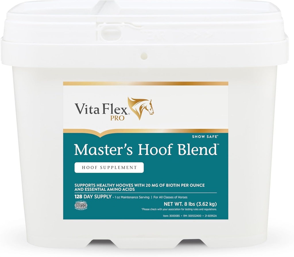 Farnam Vita Flex Master Hoof Blend hoef gezondheidsformule, 128 Day Supply, 8 lb