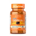 Puritan's Pride Premium LutigoldTM Lutein Carotenoid 20mg met Zeaxanthine voor mannen en vrouwen, Dieetsupplement voor Eye Health Support, 8 maand supply, 120 Easy-to- Swallow Softgels