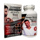 Jongere sterkere Har en baard Groei 100% natuurlijke extracten 60 tabletten