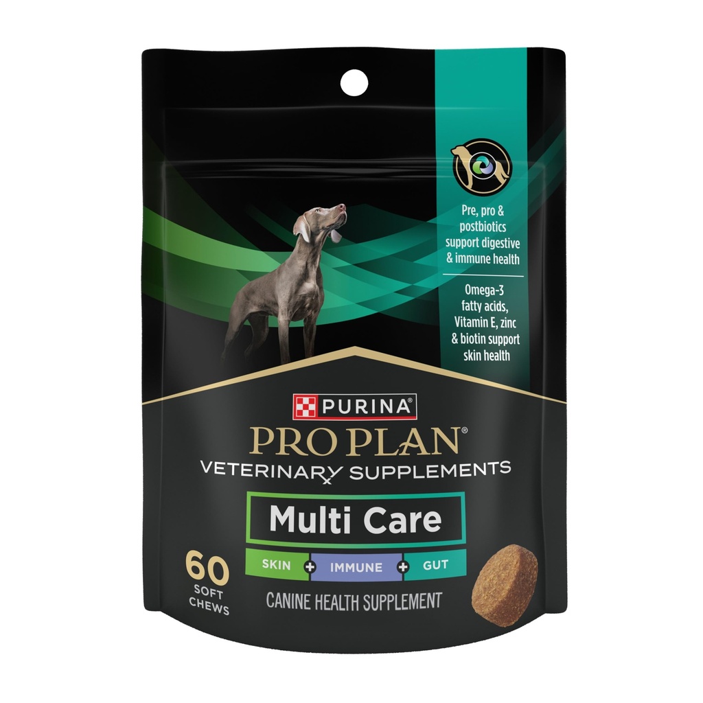 Purina Pro Plan Veterinaire Supplementen Multi Care Hondensupplementen - 60 st. Pouch
