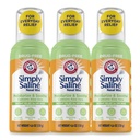 Arm & Hammer Simply Saline Moisturize & Soothe Nasal Mist, Drug-Free Moisturizing Saline Nasal Spray for Instant Relief for Dry Neus, 4.6 Oz (130 g), 3 Pack