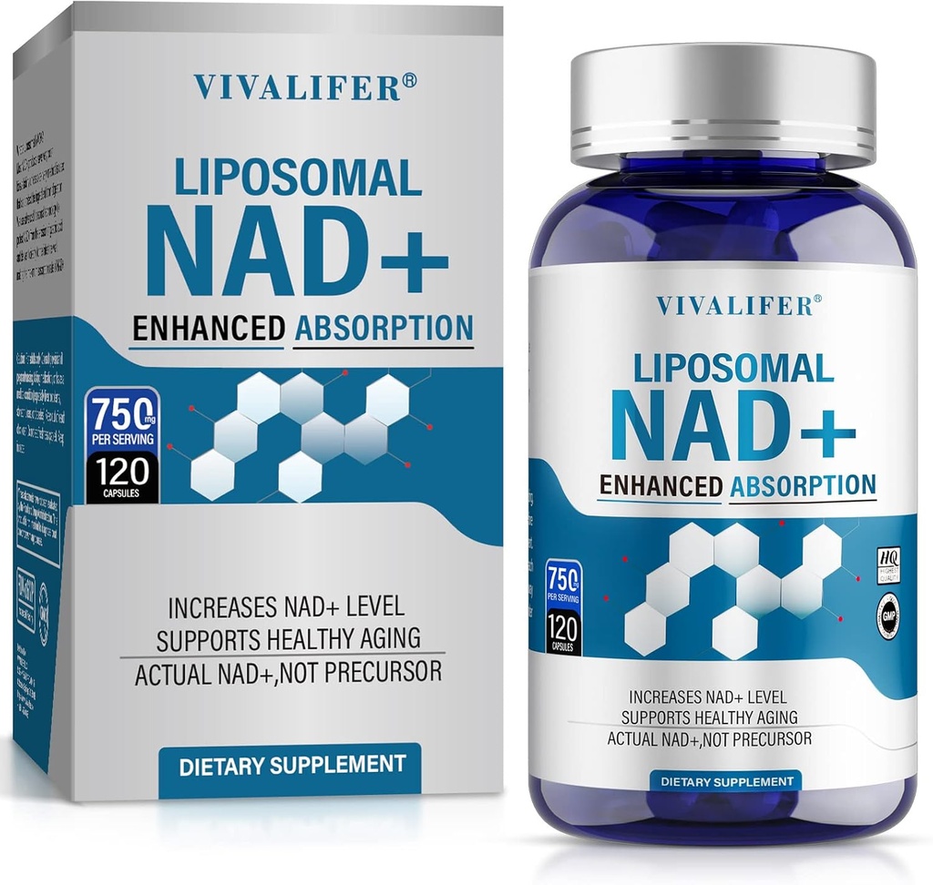 Liposomale NAD+ Supplement 750 mg