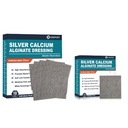 Silver Calcium Alginate Dressing(4 "x 4" 10 stuks + 2 "x 2" 12 stuks)