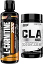 Nutrex Research Liquid Carnitine 3000 - CLA 90 Zachte Gels - 1000mg Vermengd Linolzuur Actieve Blend van Saffloer Oil