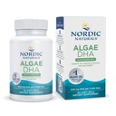 Nordic Naturals Algen DHA - 60 Zachte Gels - 500 mg Omega-3 DHA - Certified Vegan Algen Oil - Plant-based DHA - Brain, Eye & Nervous System Support - Non-GMO - 30 Servers