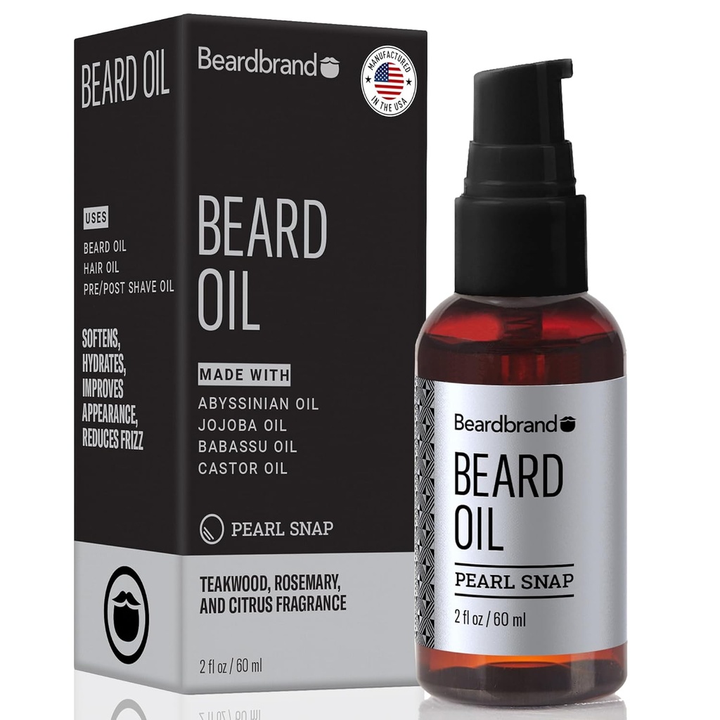 Baardmerk Baardolie voor mannen met Jojoba & Vitamine E 