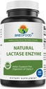 Brieofood Lactase Enzyme Pillen - 3000 FCC ALU - 360 tabletten - 360 porties - Non-GMO, Glutenvrij