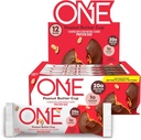 ONE Protein Bars, Peanut Butter Cup, Gluten Free with 20g Protein and 1g Sugar, Pantry Staples, 2.12 oz (12 Count)