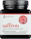 Youtheory Saffron Advanced Dieetsupplement, verhoogt Mood & Mental Focus, 60 capsules