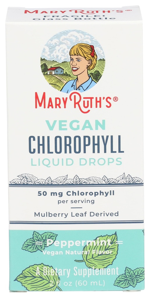 Mary Ruth's Chlorofyl vloeibare druppels, 2 FZ
