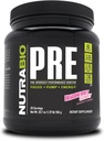 NutraBio PRE Workout Powder - Oude Formule- Aanhoudende Energie, Geestelijke Focus, Uithoudingsvermogen - Beta Alanine, Creatine, Cafeïne, Elektrolyten - 20 Servers - Dragonfruit Candy