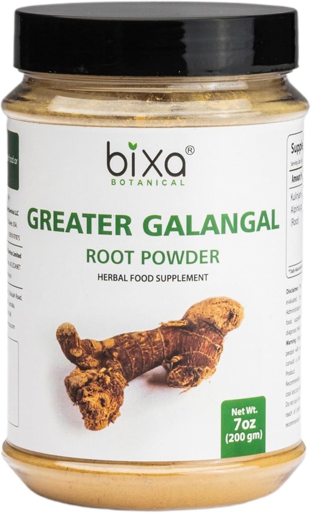 Bixa BOTANIC Greater Galangal Root Powder 