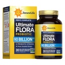 Renew Life Men's Care Probiotische Capsules, Ondersteunt Heren Digestief, Colon, Immune en Respiratory Health, L. Rhamnosus GG, Zuivel, Soja en glutenvrij, 90 miljard CFU, 30 Tel.